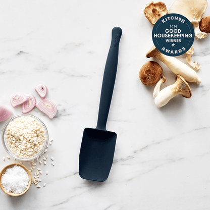 Premiere Silicone Deep Sauté Spoon | Oxford Blue