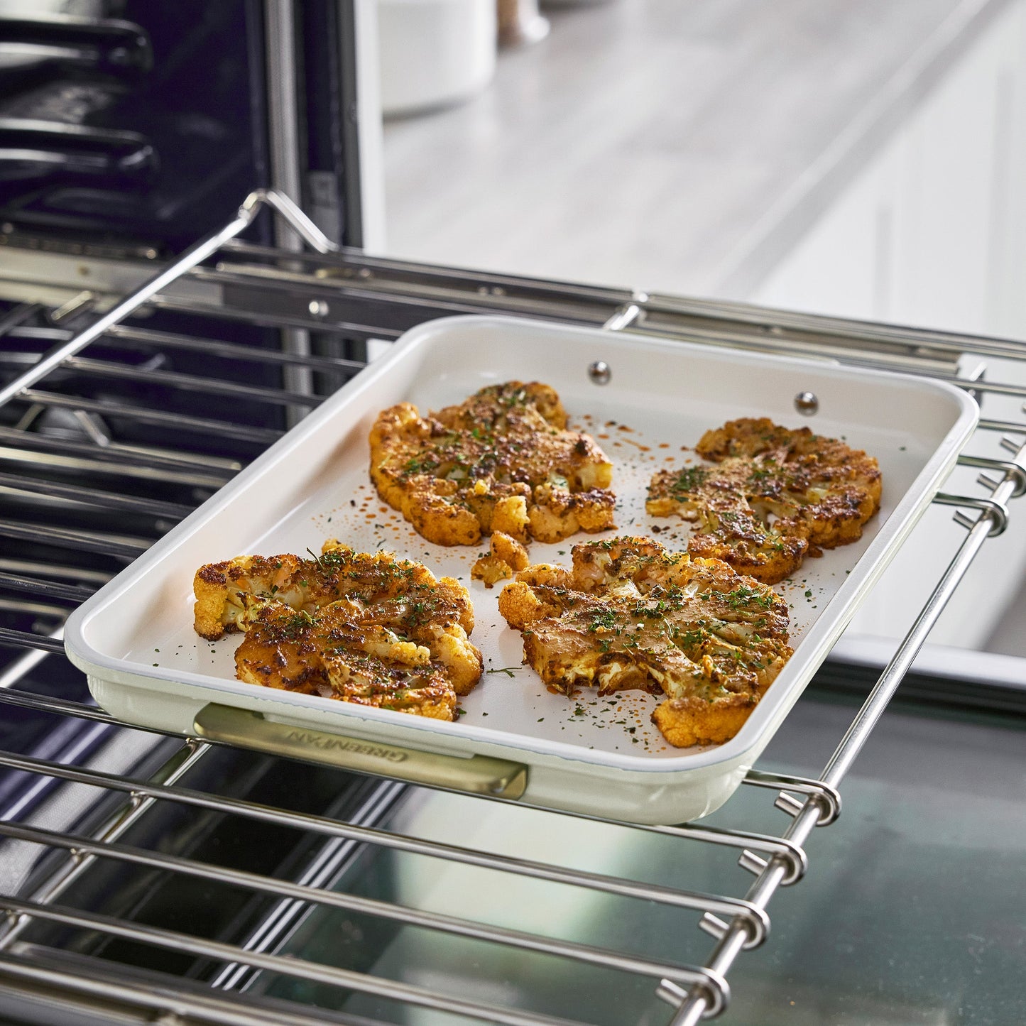 Reserve Bakeware 13" x 9" Quarter Sheet Pan | Cream
