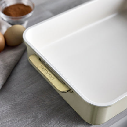Reserve Pro 18-Piece Cookware & Bakeware Set | Cream
