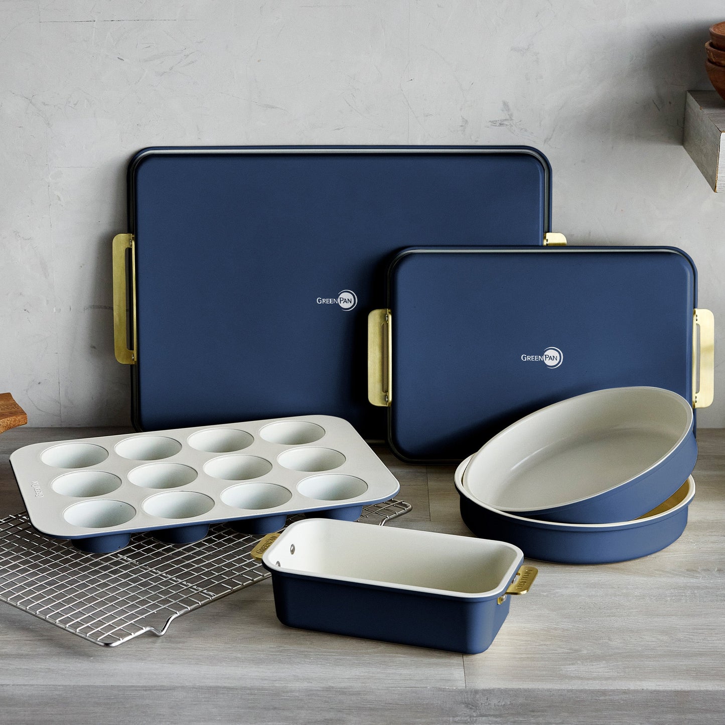 Reserve Pro 18-Piece Cookware & Bakeware Set | Twilight