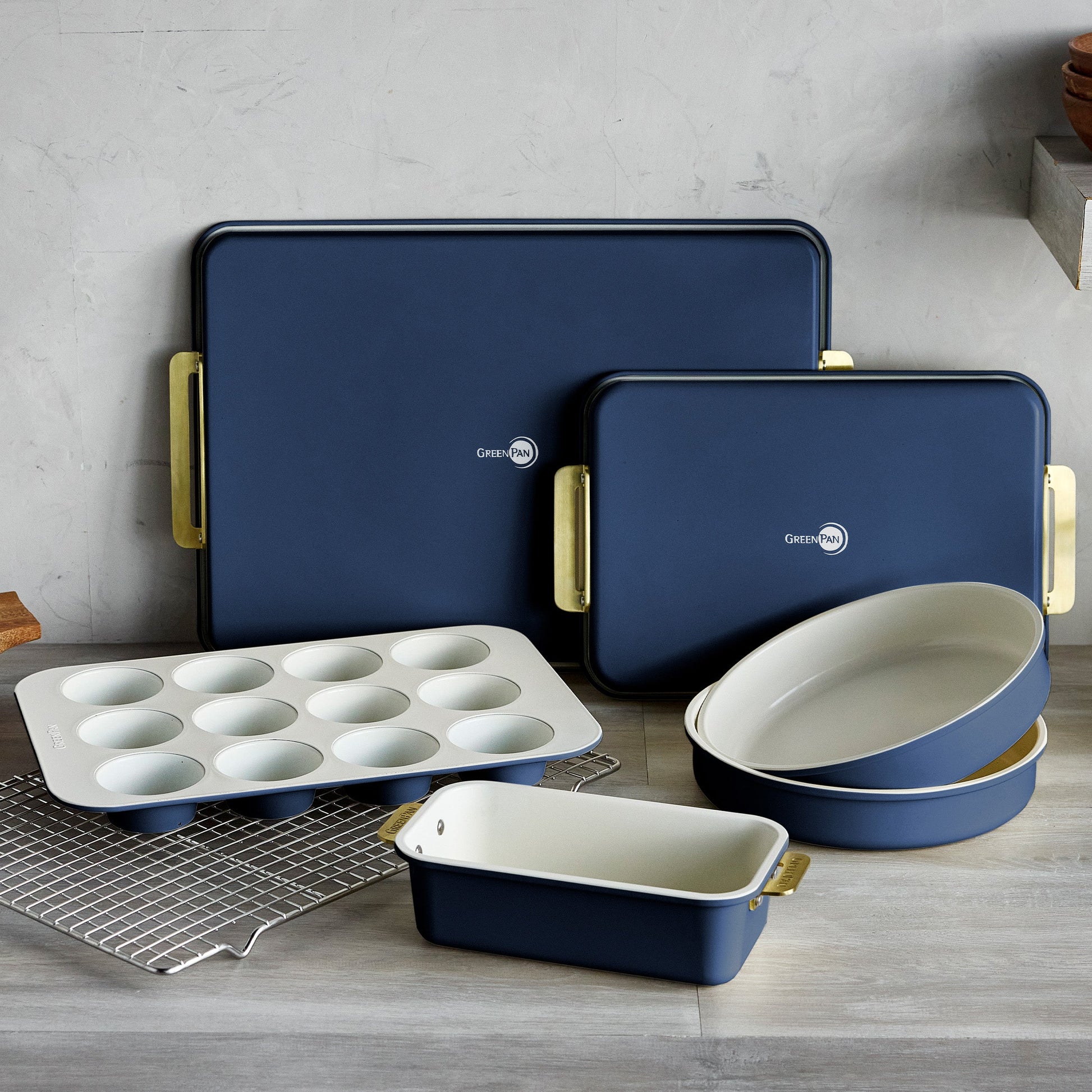 Reserve Pro 18-Piece Cookware & Bakeware Set | Twilight