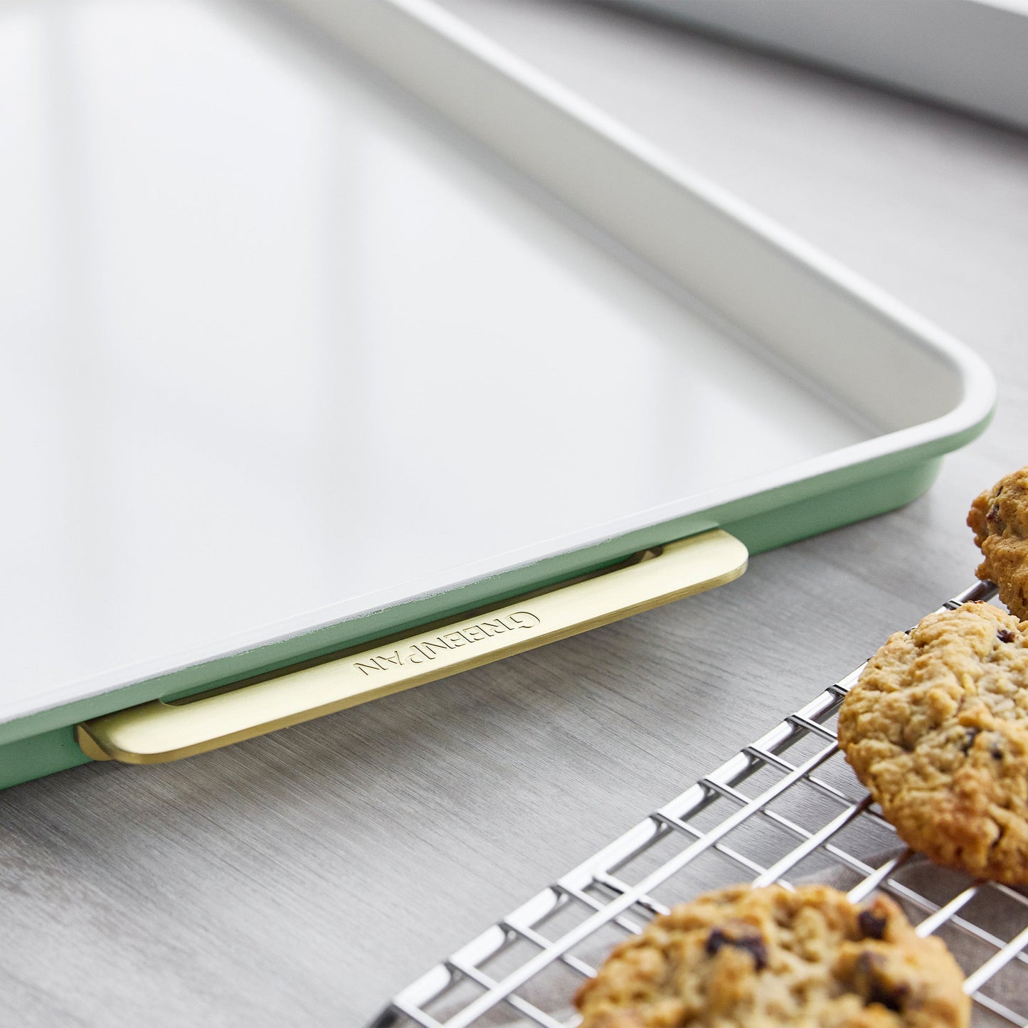 Reserve Bakeware 13" x 18" Half Sheet Pan | Sage