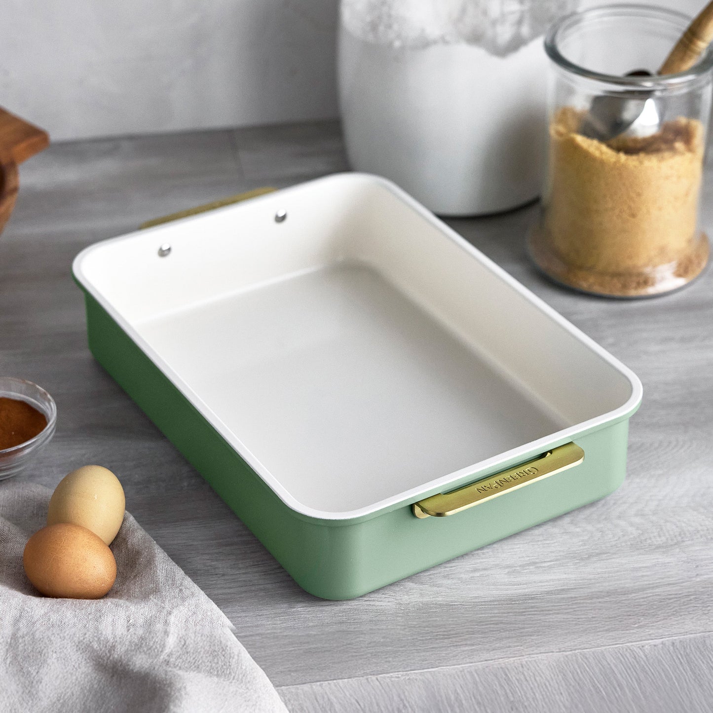 Reserve Pro 20-Piece Cookware & Bakeware Set | Sage
