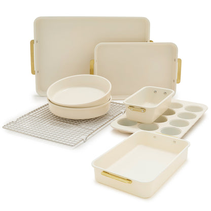 Reserve Bakeware 8-Piece Set | Cream