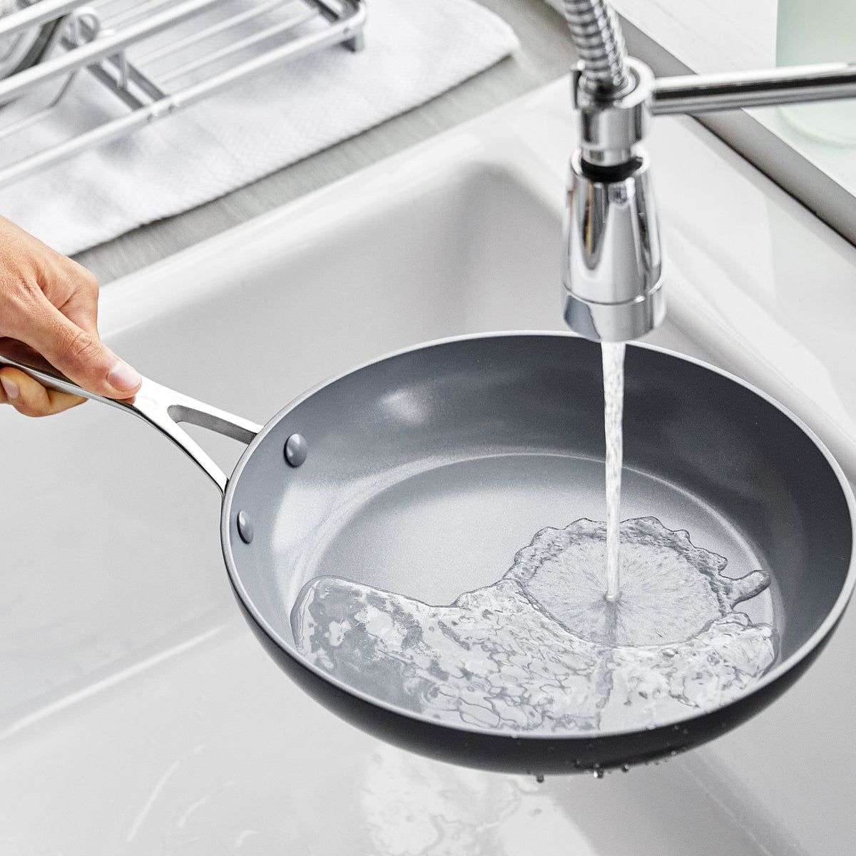 Valencia Pro Ceramic Nonstick 8" and 10" Frypan Set
