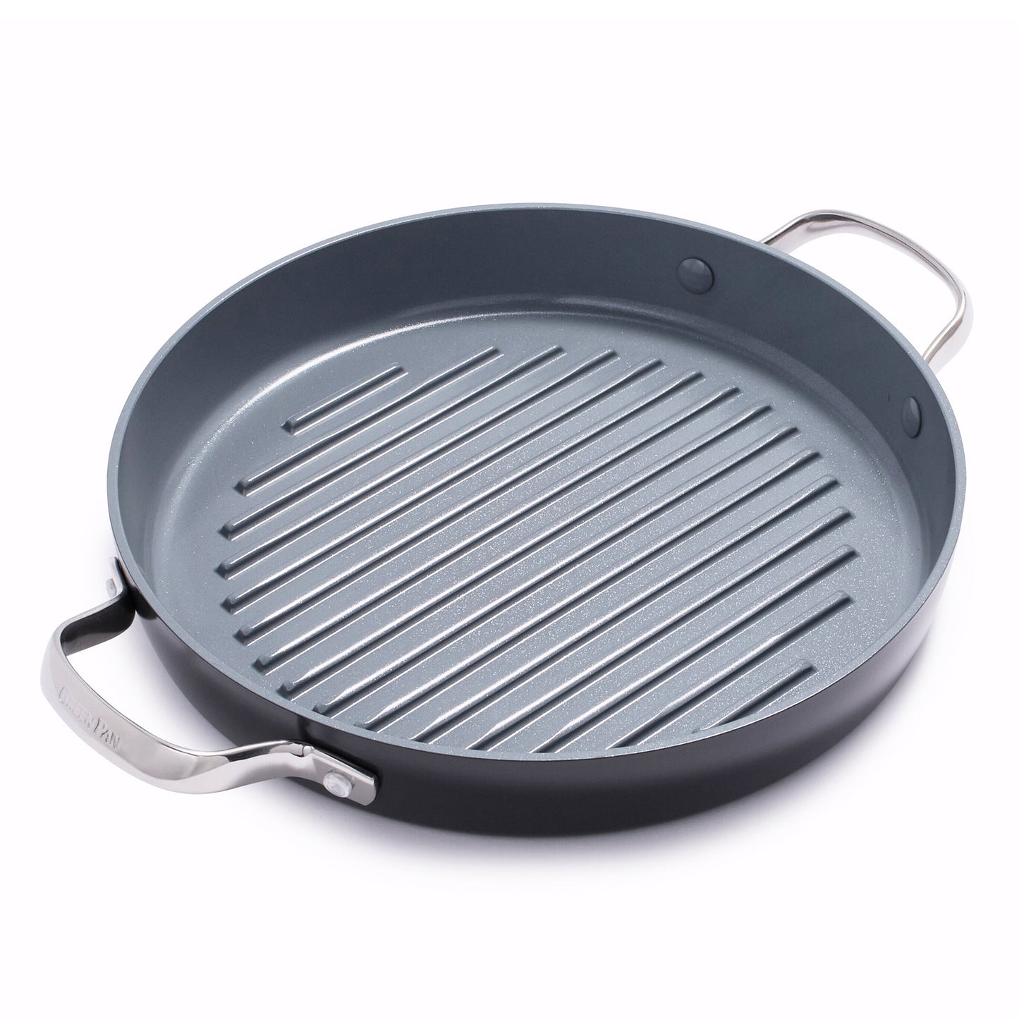 Valencia Pro Ceramic Nonstick 11" Round Grill Pan