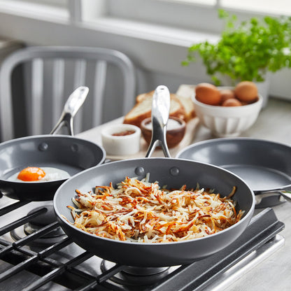 Valencia Pro Ceramic Nonstick 11-Piece Cookware Set | Gray