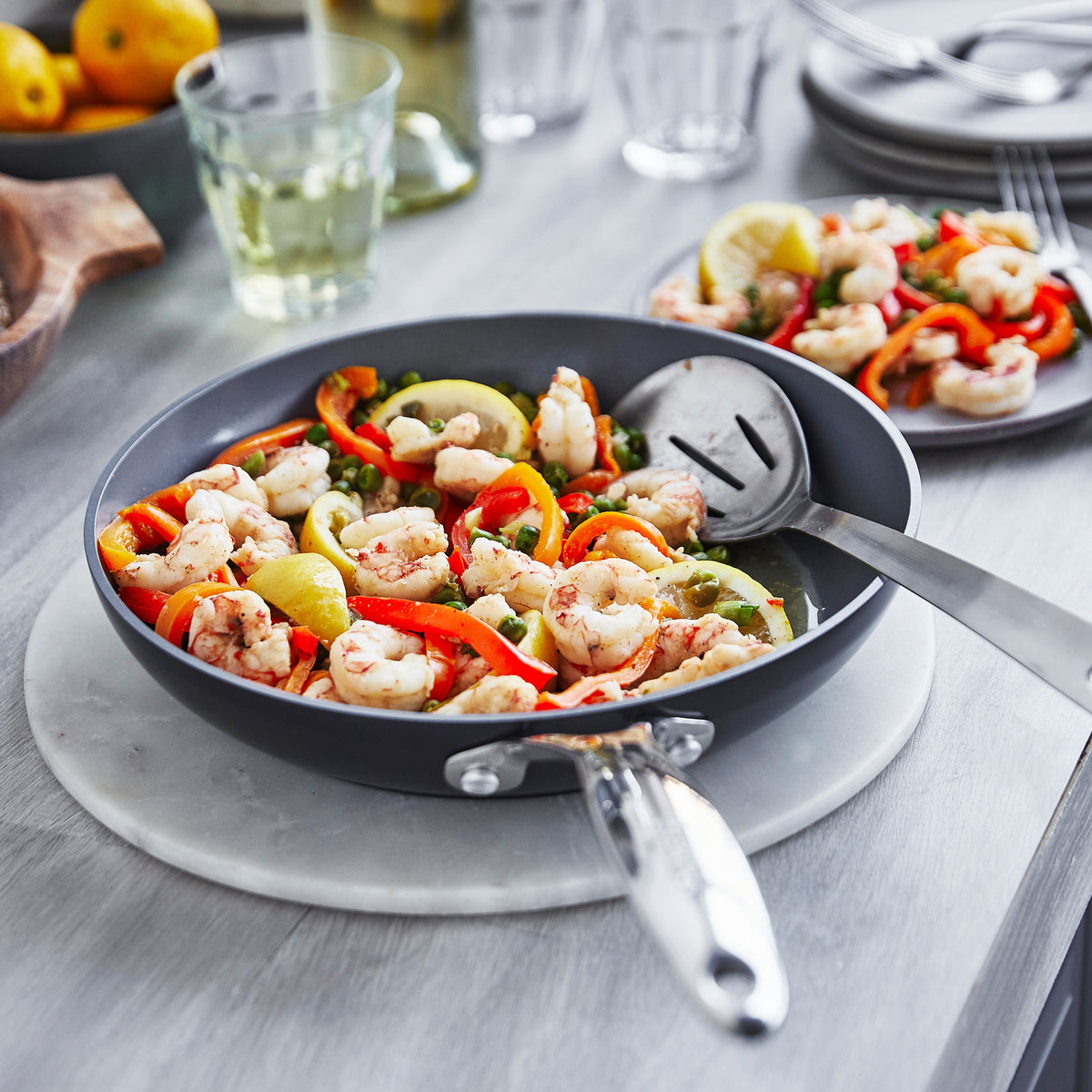 Valencia Pro Ceramic Nonstick 23-Piece Cookware Set