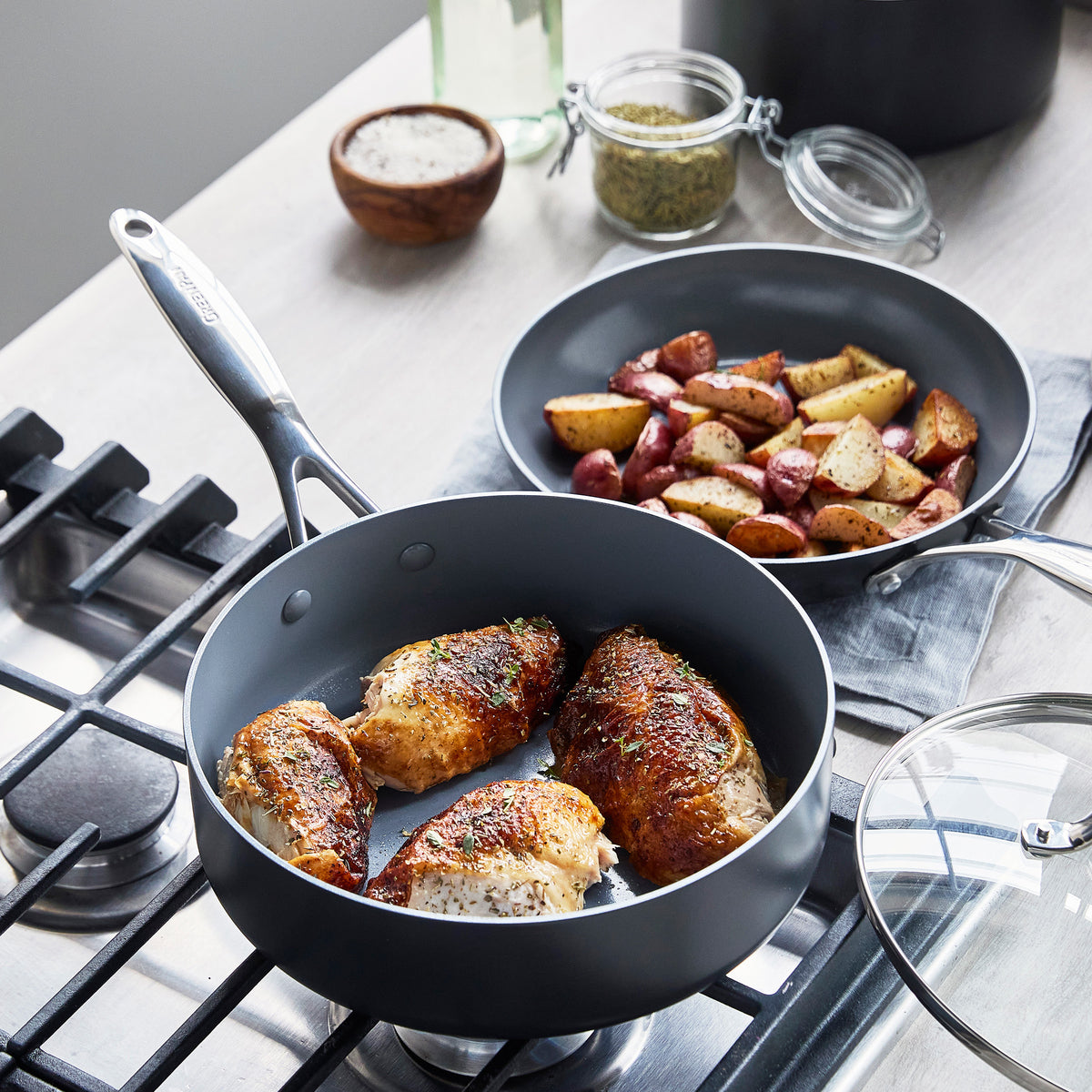Valencia Pro Ceramic Nonstick 23-Piece Cookware Set