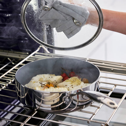 Valencia Pro Stainless Steel 10-Piece Cookware Set