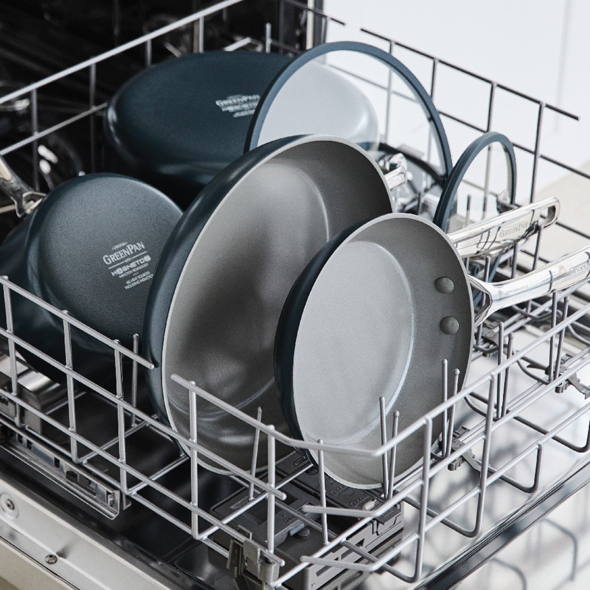Eras Ceramic Nonstick 11-Piece Cookware Set | Slate