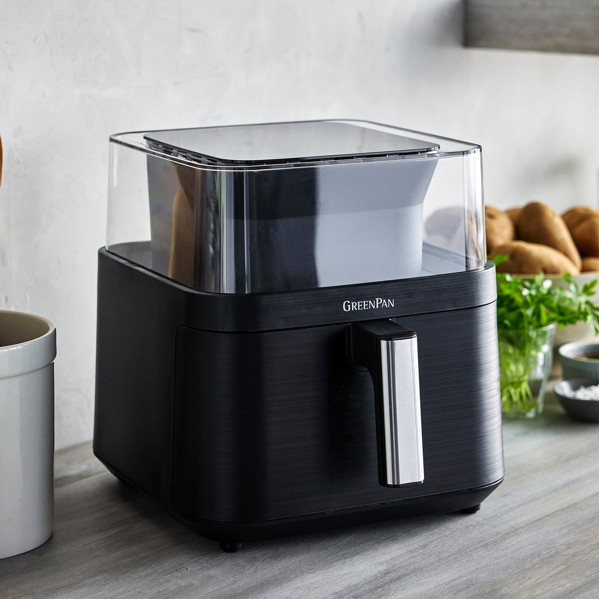 Bistro 7-Quart 360° Clear View Air Fryer