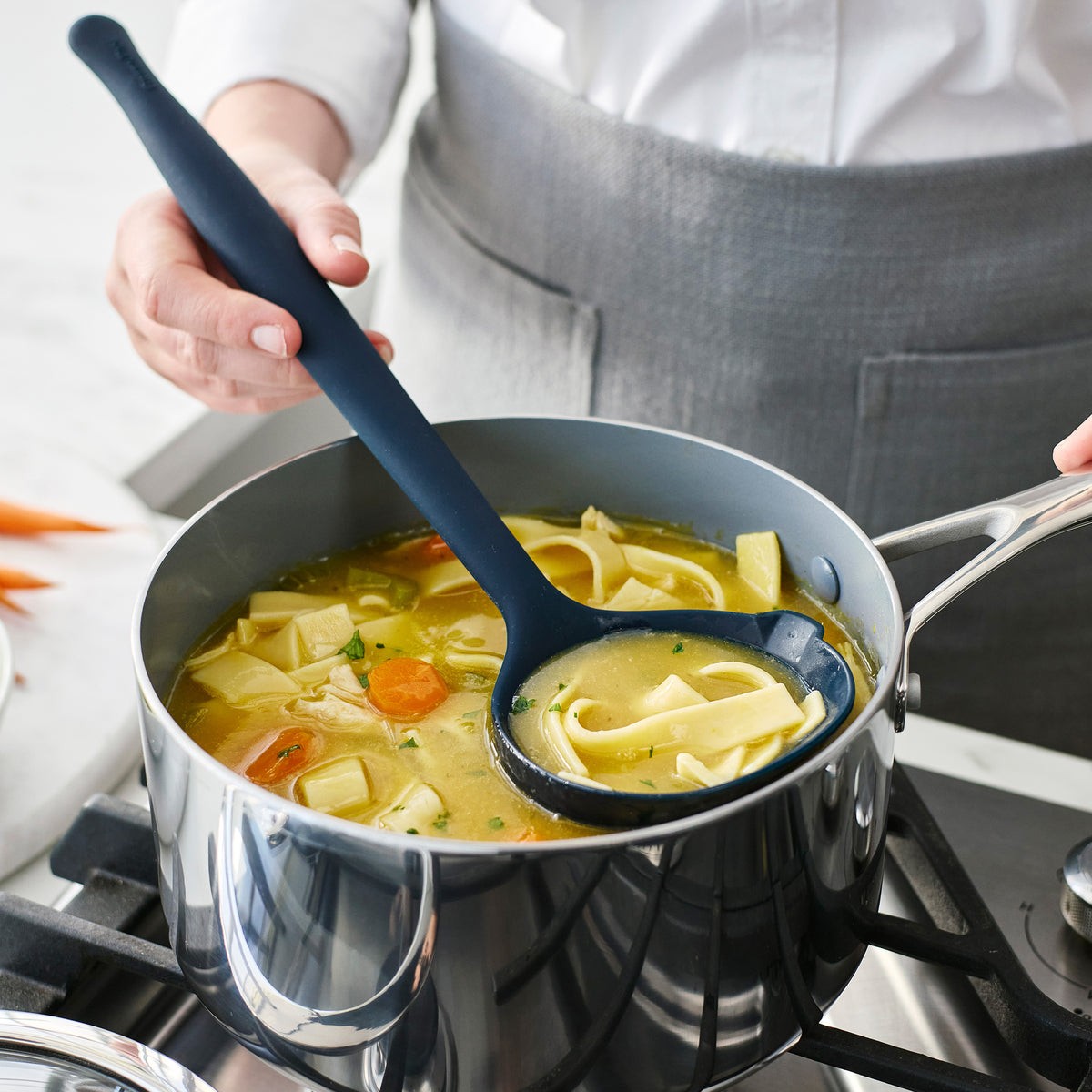 Premiere Silicone Ladle | Oxford Blue
