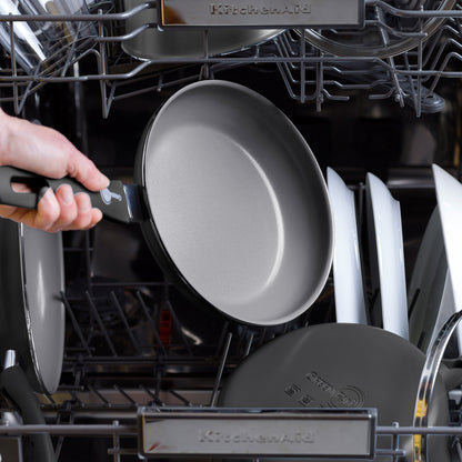 Dover Ceramic Nonstick 8" and 10" Frypan Set | Black