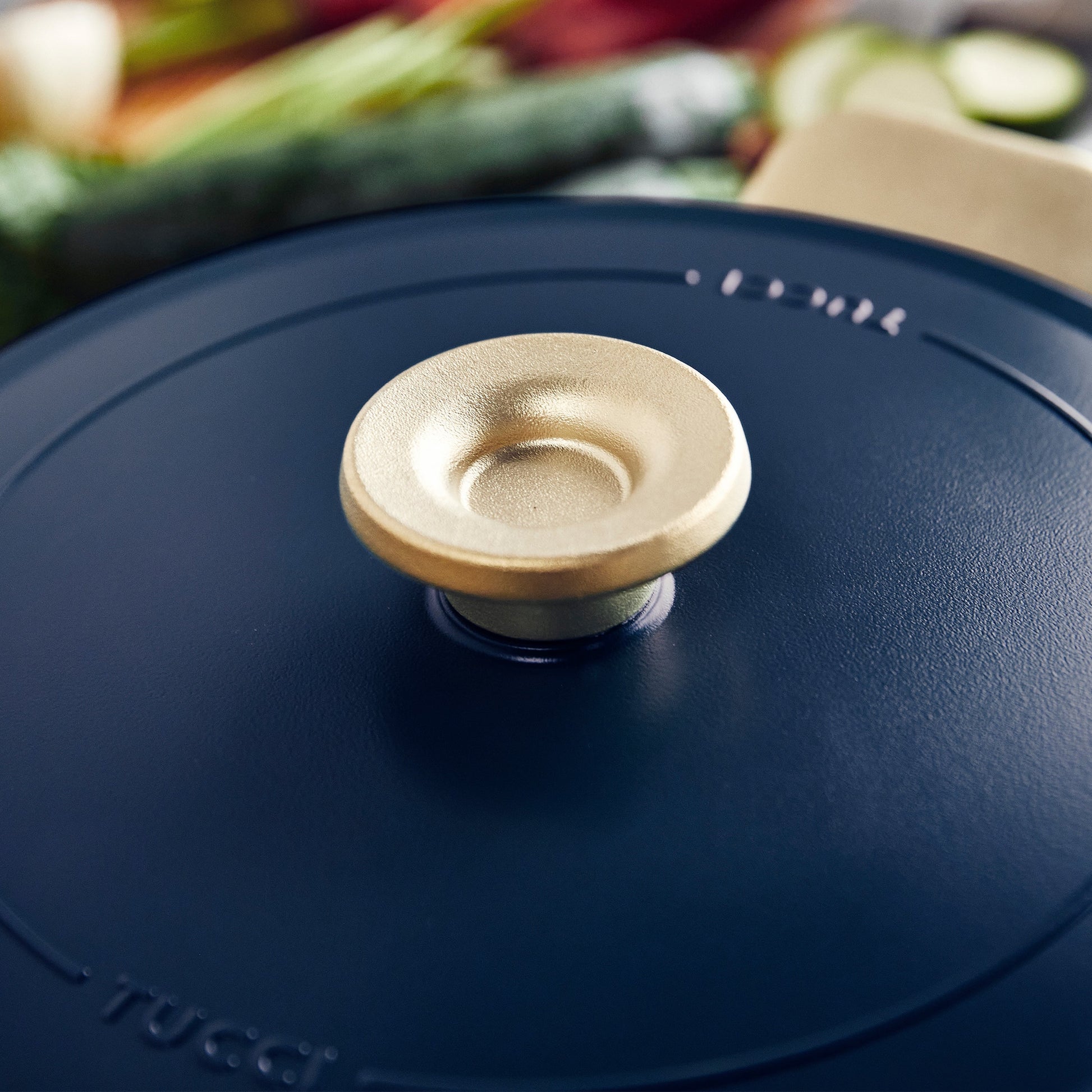 Stanley Tucci™ Ceramic Nonstick 6.5-Quart Dutch Oven | Marino Blue