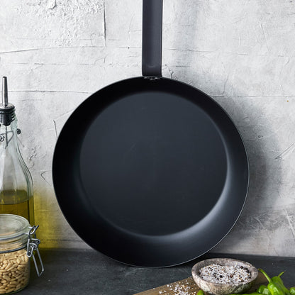 Bobby Flay by GreenPan 5-Piece Carbon Steel Set with Bobby at Home Cookbook