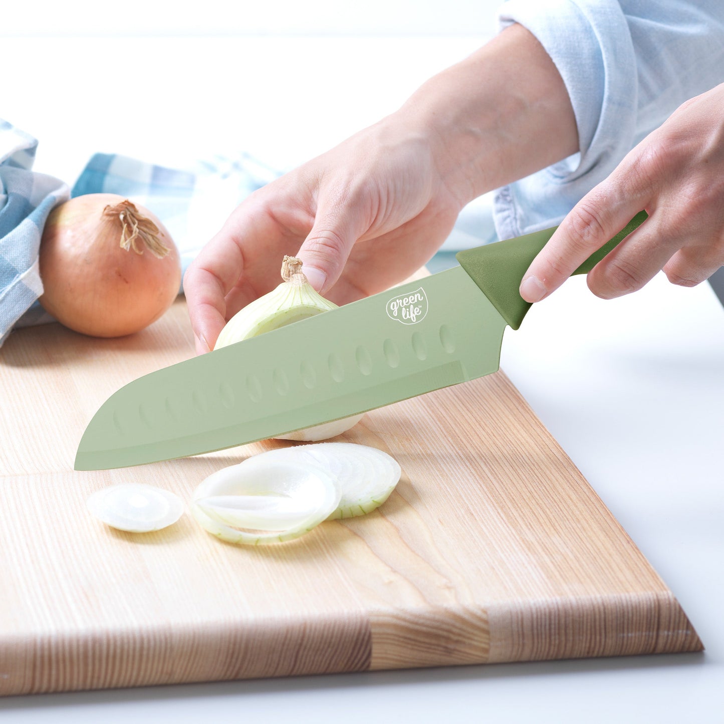 GreenLife 6-Piece Cutlery Set | Sage Green