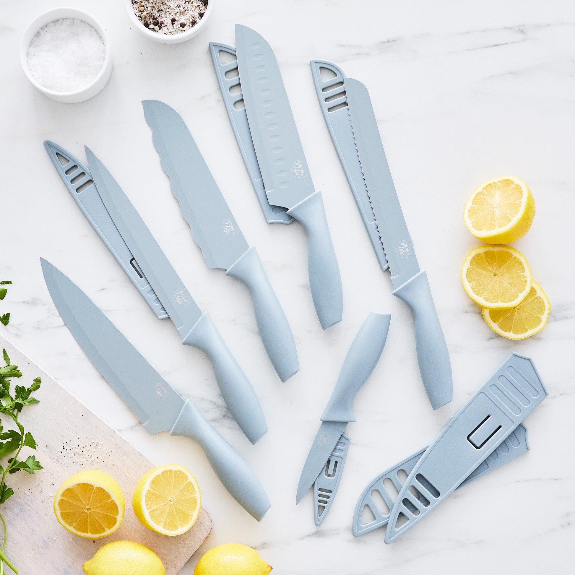 GreenLife 6-Piece Cutlery Set | Blue Haze