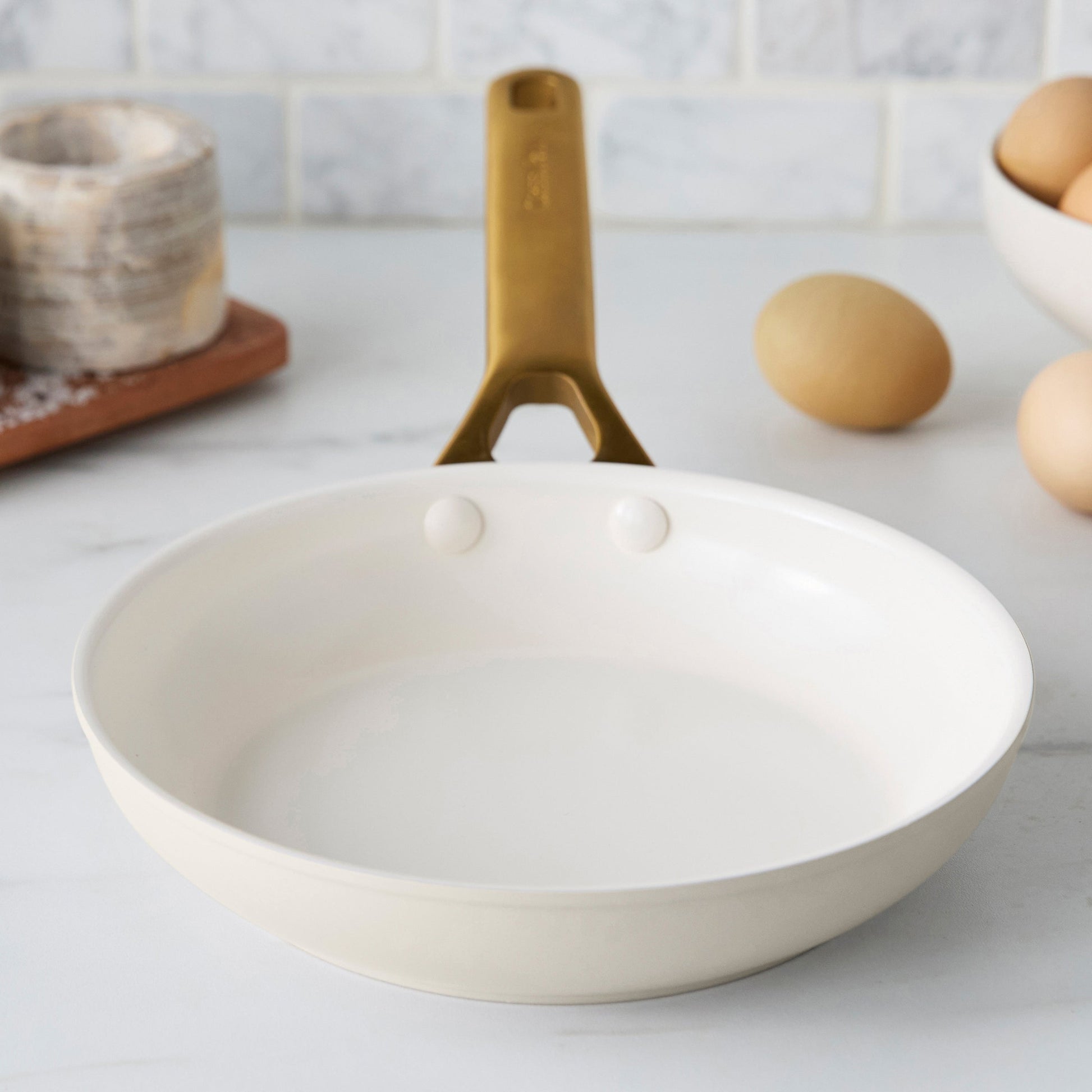 Reserve Pro Ceramic Nonstick 8" Frypan | Cream
