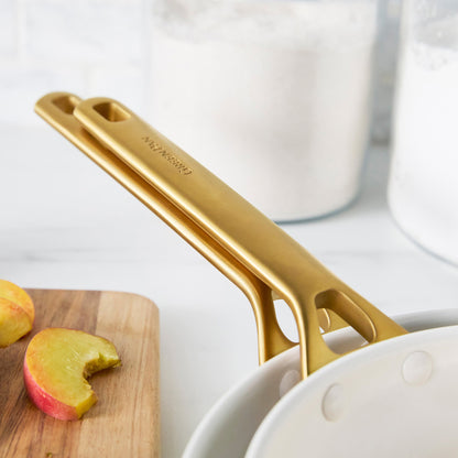 Reserve Pro Ceramic Nonstick 8", 10" and 12" Frypan Set | Cream