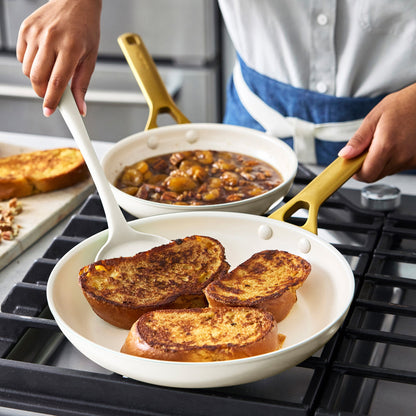 Reserve Pro 18-Piece Cookware & Bakeware Set | Cream