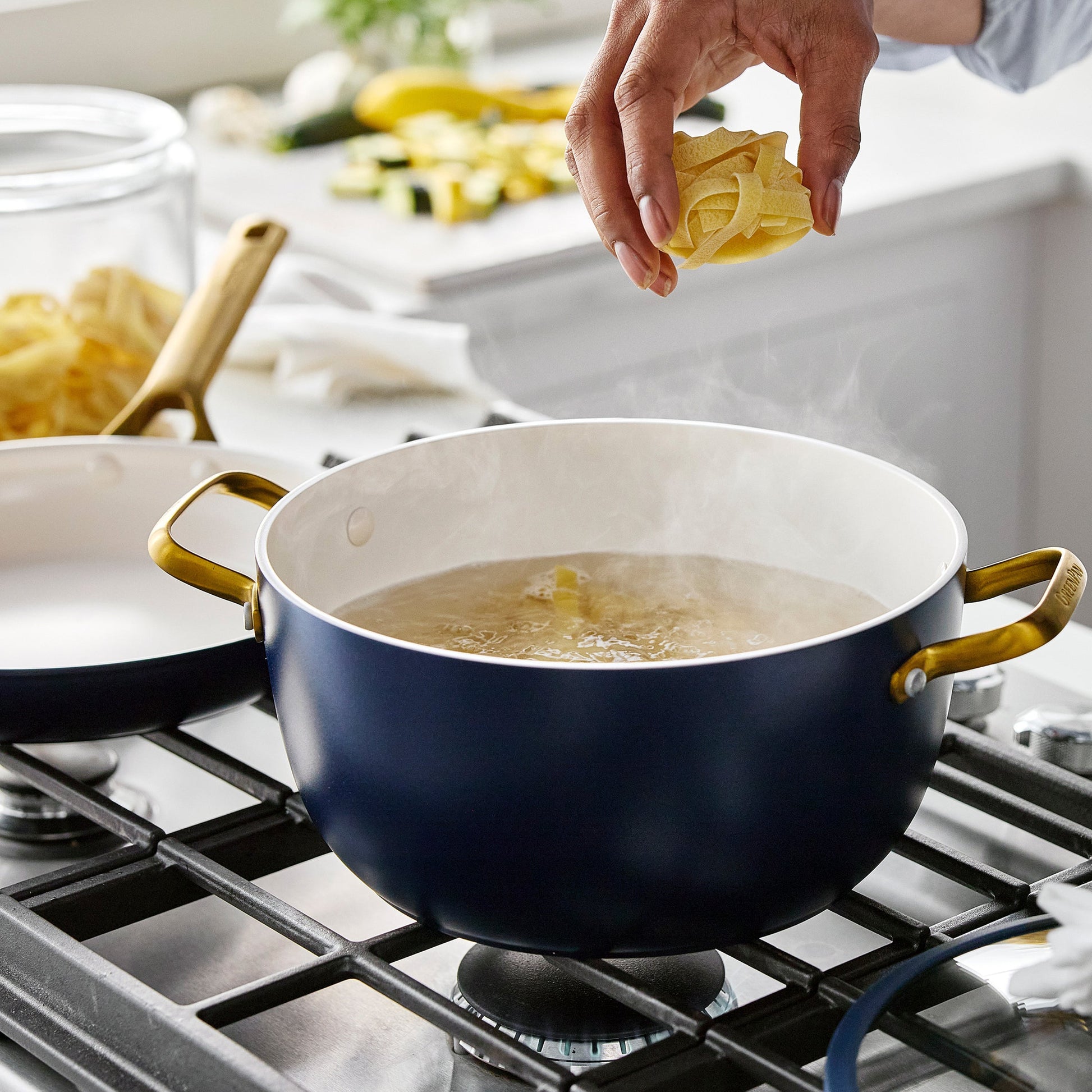 Reserve Pro Ceramic Nonstick 10-Piece Cookware Set | Twilight