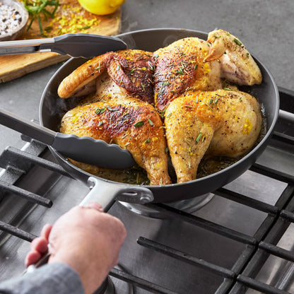 Bobby Flay by GreenPan Chef Series Hard Anodized 10" and 12" Frypan Set