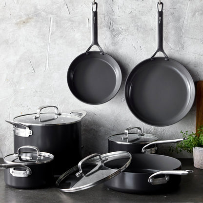 Bobby Flay by GreenPan Chef Series Hard Anodized 10-Piece Cookware Set
