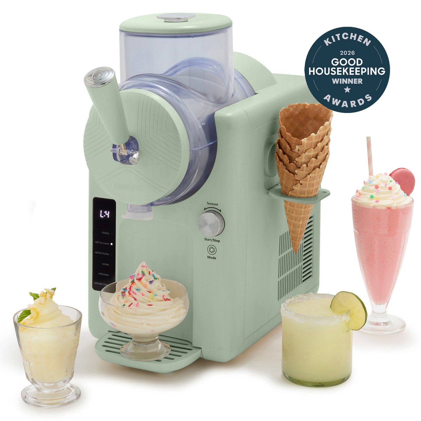 Frost Classic 15-in-1 Ice Cream & Frozen Drink Maker | Pistachio
