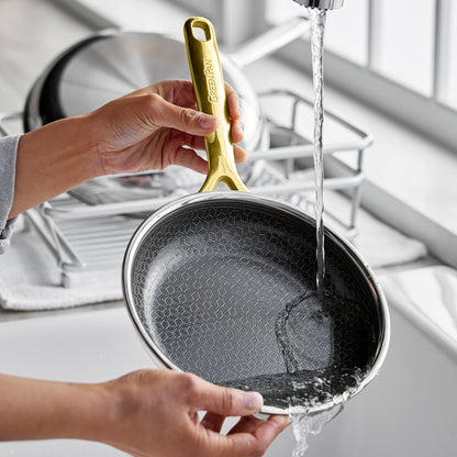 Spectra Gold Thermobond Hybrid Ceramic Nonstick 10" and 12" Frypan Set