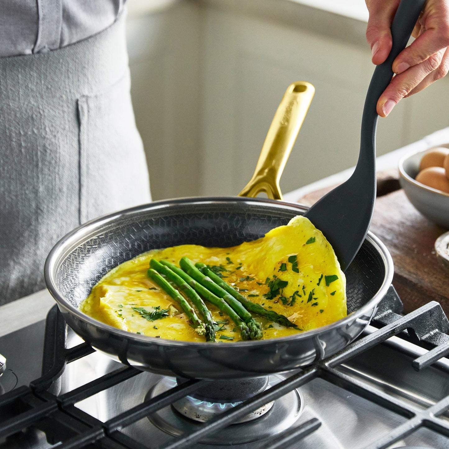 Spectra Gold Thermobond Hybrid Ceramic Nonstick 12-Piece Cookware Set
