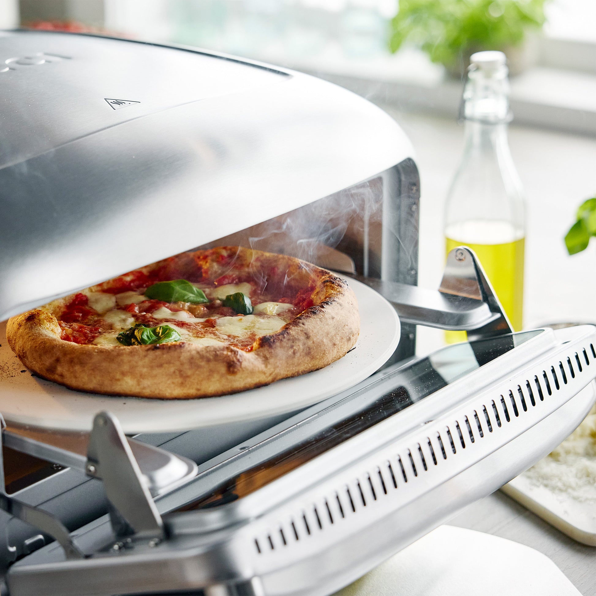 Stanley Tucci™ Indoor and Outdoor Pizza Oven | Stainless Steel