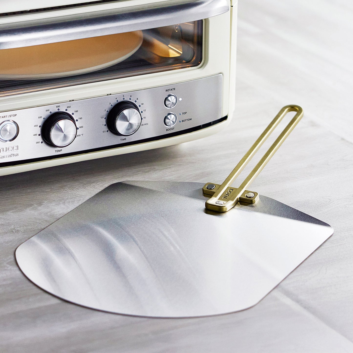 Stanley Tucci™ Indoor and Outdoor Pizza Oven | Carrara White