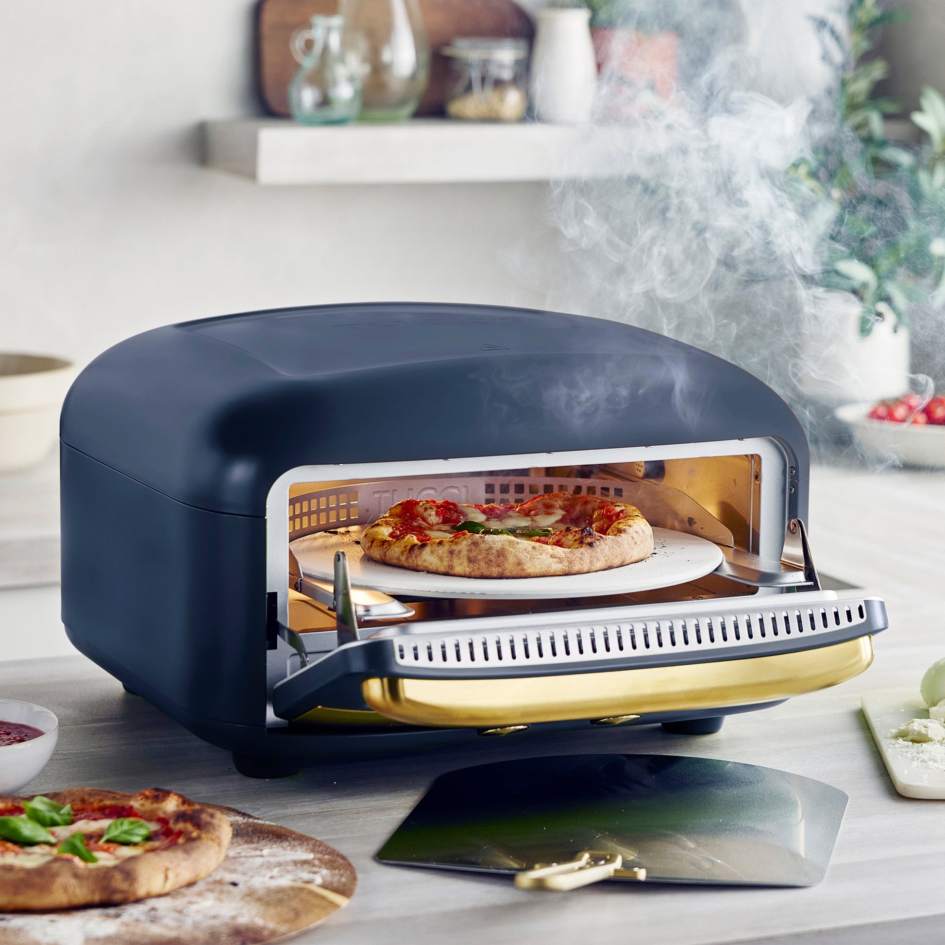 Stanley Tucci™ Indoor and Outdoor Pizza Oven | Marino Blue