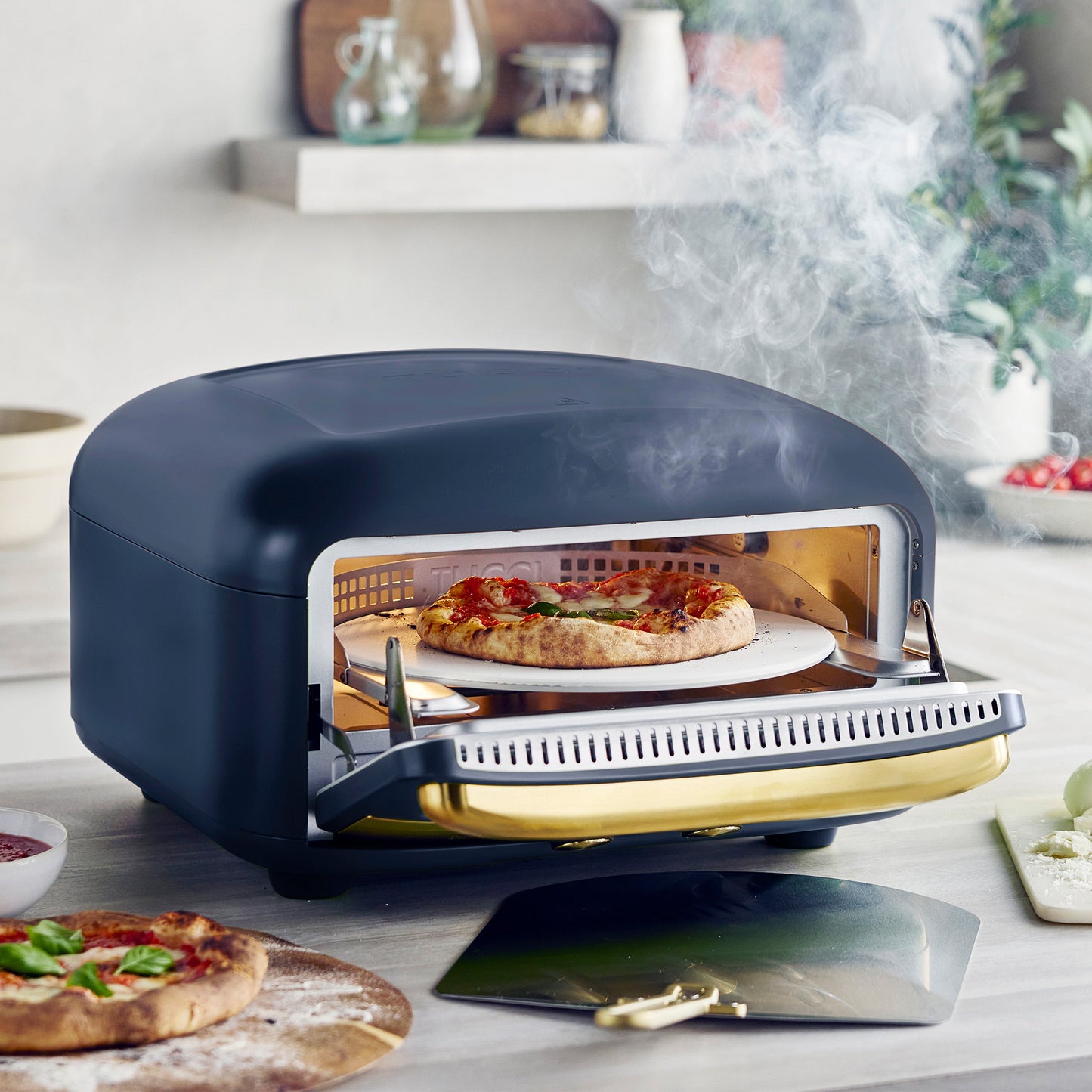 Stanley Tucci™ Indoor and Outdoor Pizza Oven | Marino Blue