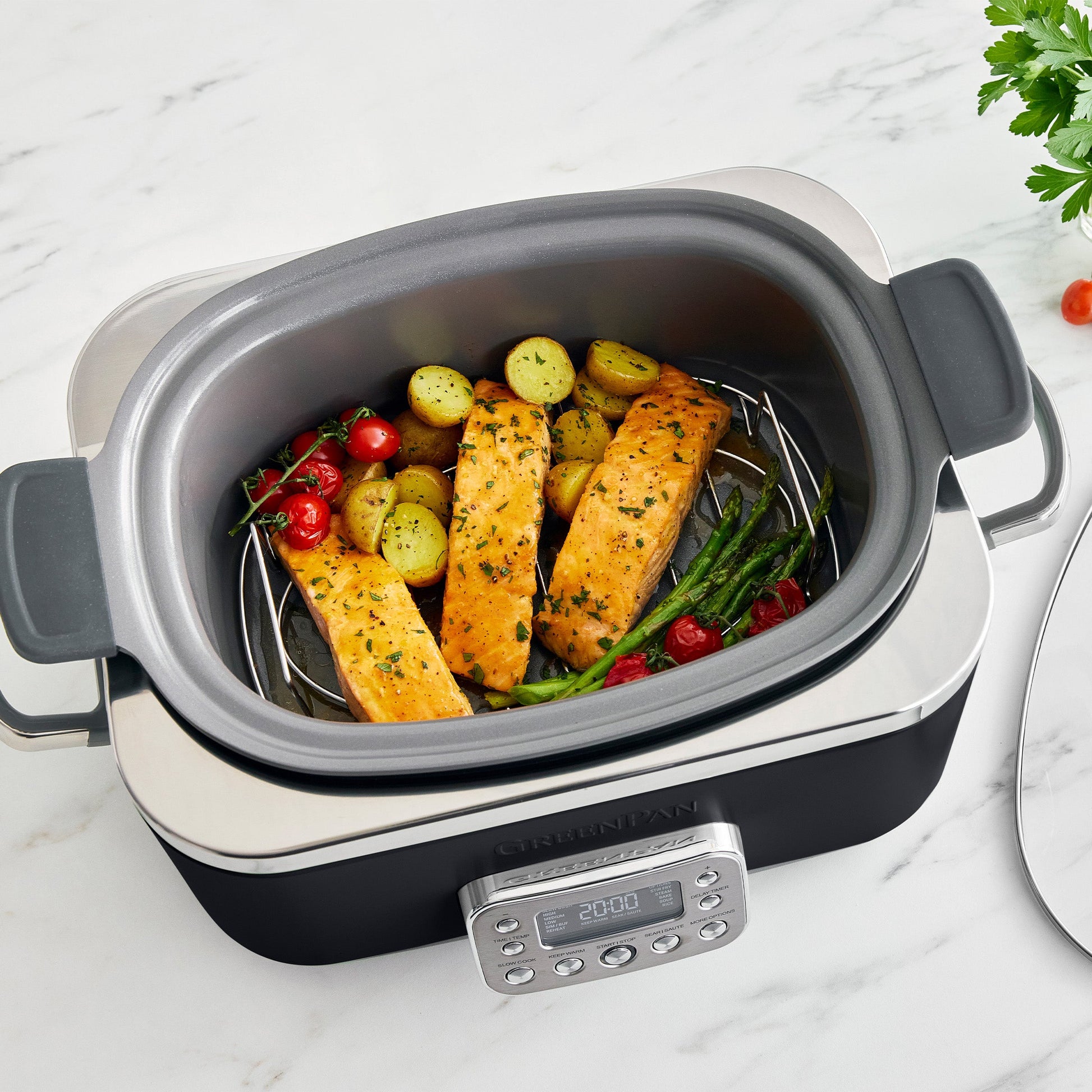 Elite 14-in-1 6-Quart Slow Cooker | Black