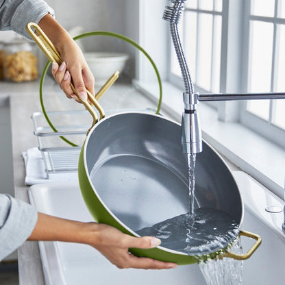 Stanley Tucci™ Ceramic Nonstick 6.5-Quart Essential Stanley Pan | Tuscan Olive