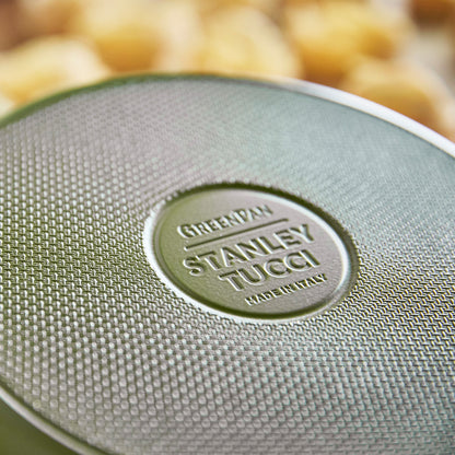 Stanley Tucci™ Ceramic Nonstick 8" and 10" Frypan Set | Tuscan Olive