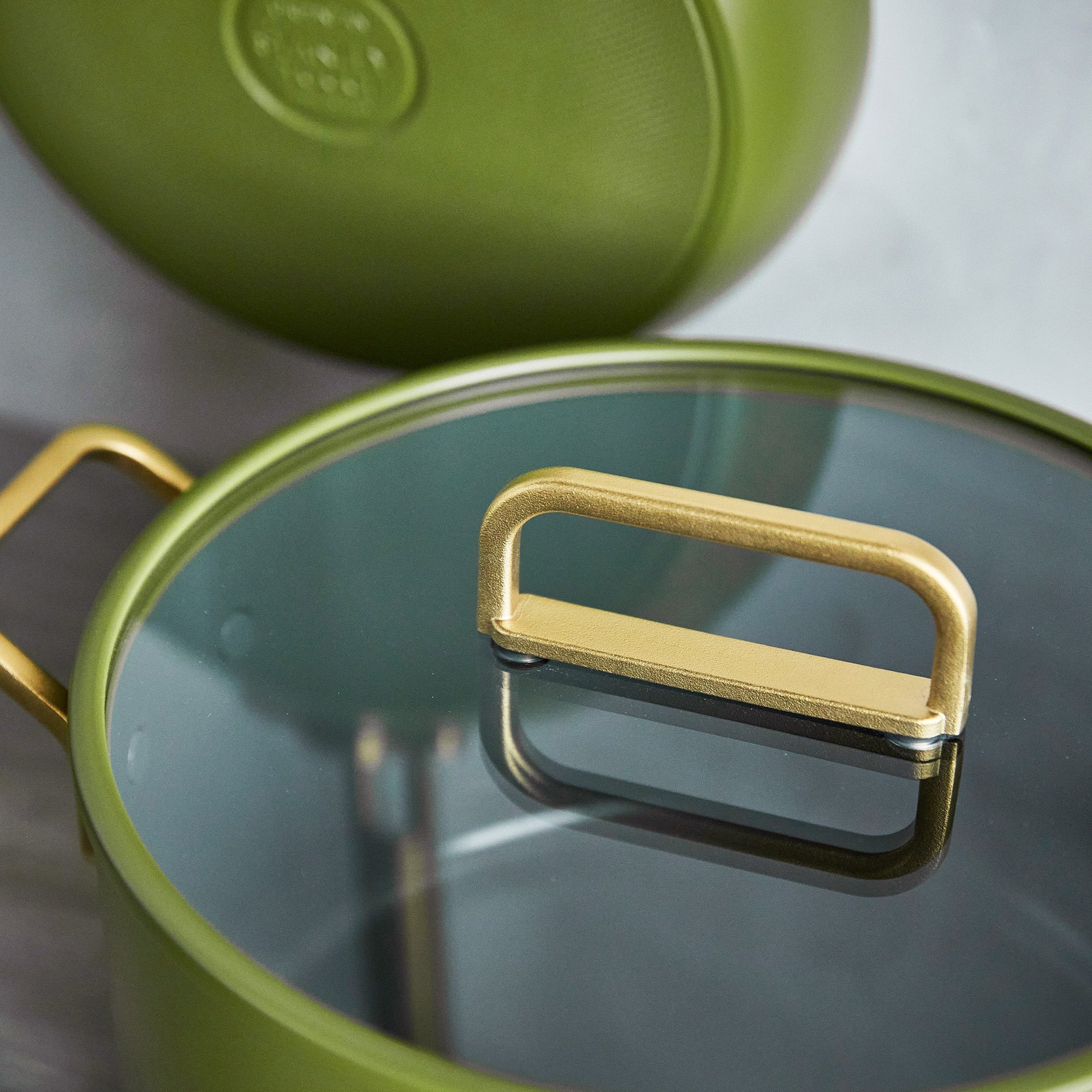 Stanley Tucci™ Ceramic Nonstick 11-Piece Cookware Set | Tuscan Olive