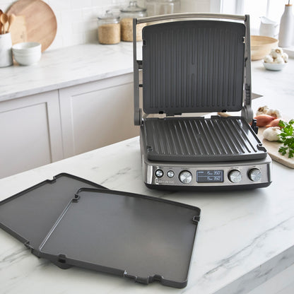 Elite Multi Grill & Griddle with Waffle Plates | Premiere Stainless Steel