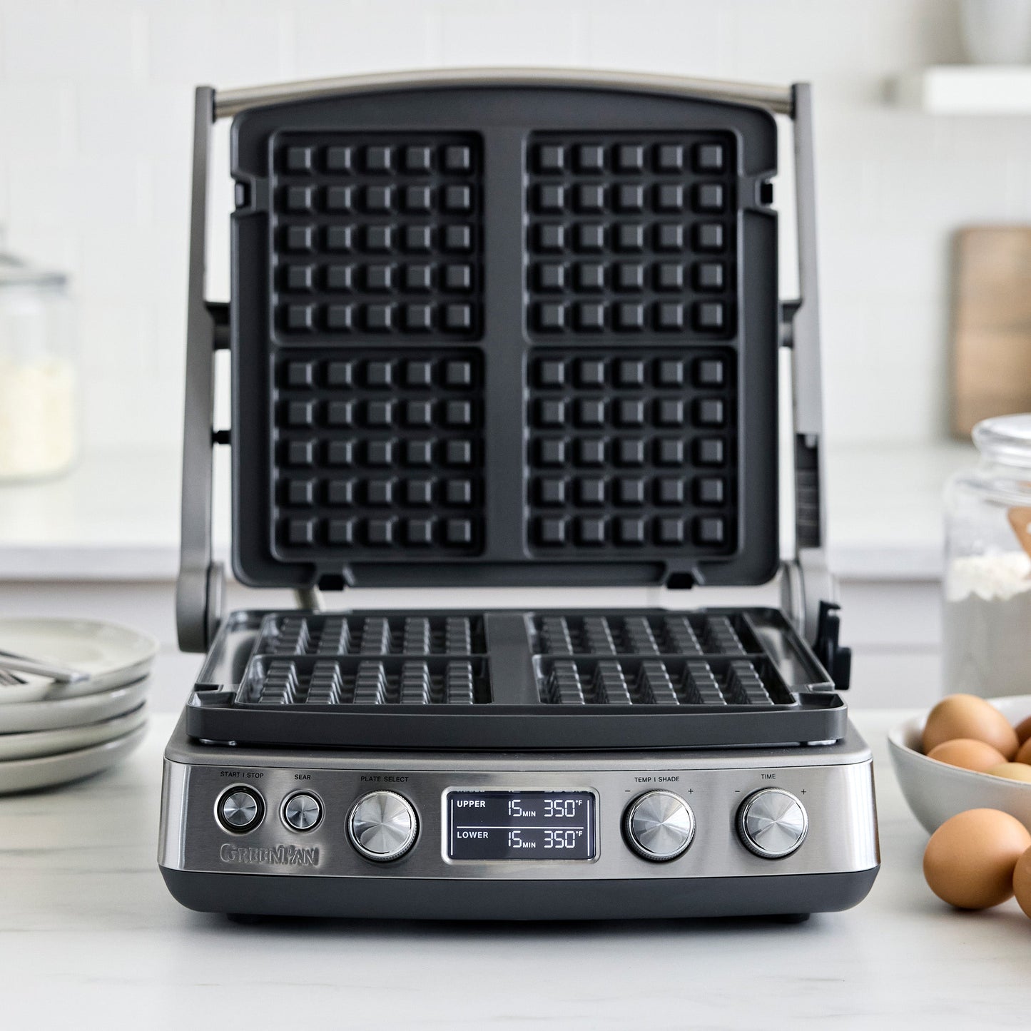 Elite Multi Grill & Griddle Waffle Plates