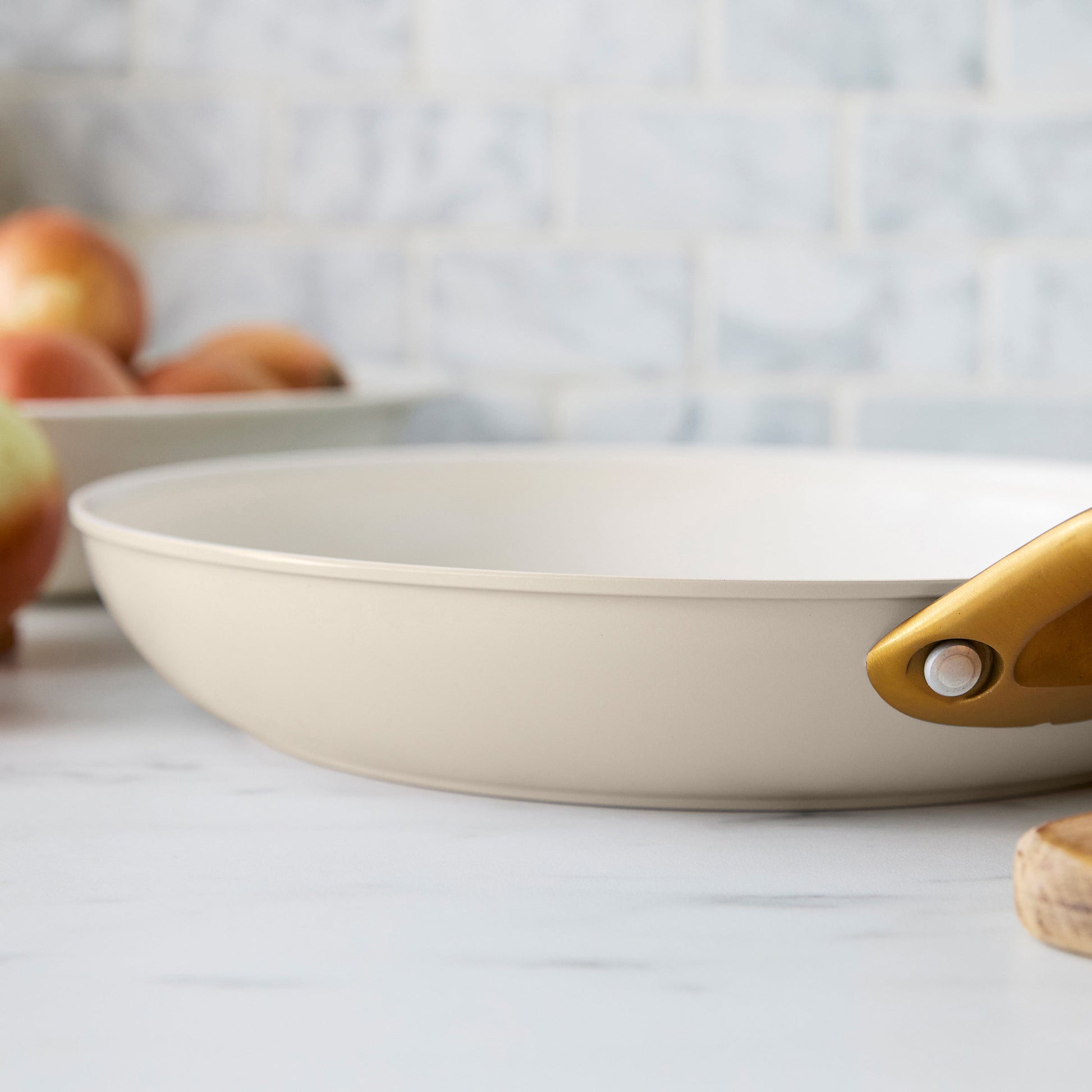 Reserve Pro Ceramic Nonstick 10-Piece Cookware Set | Macadamia
