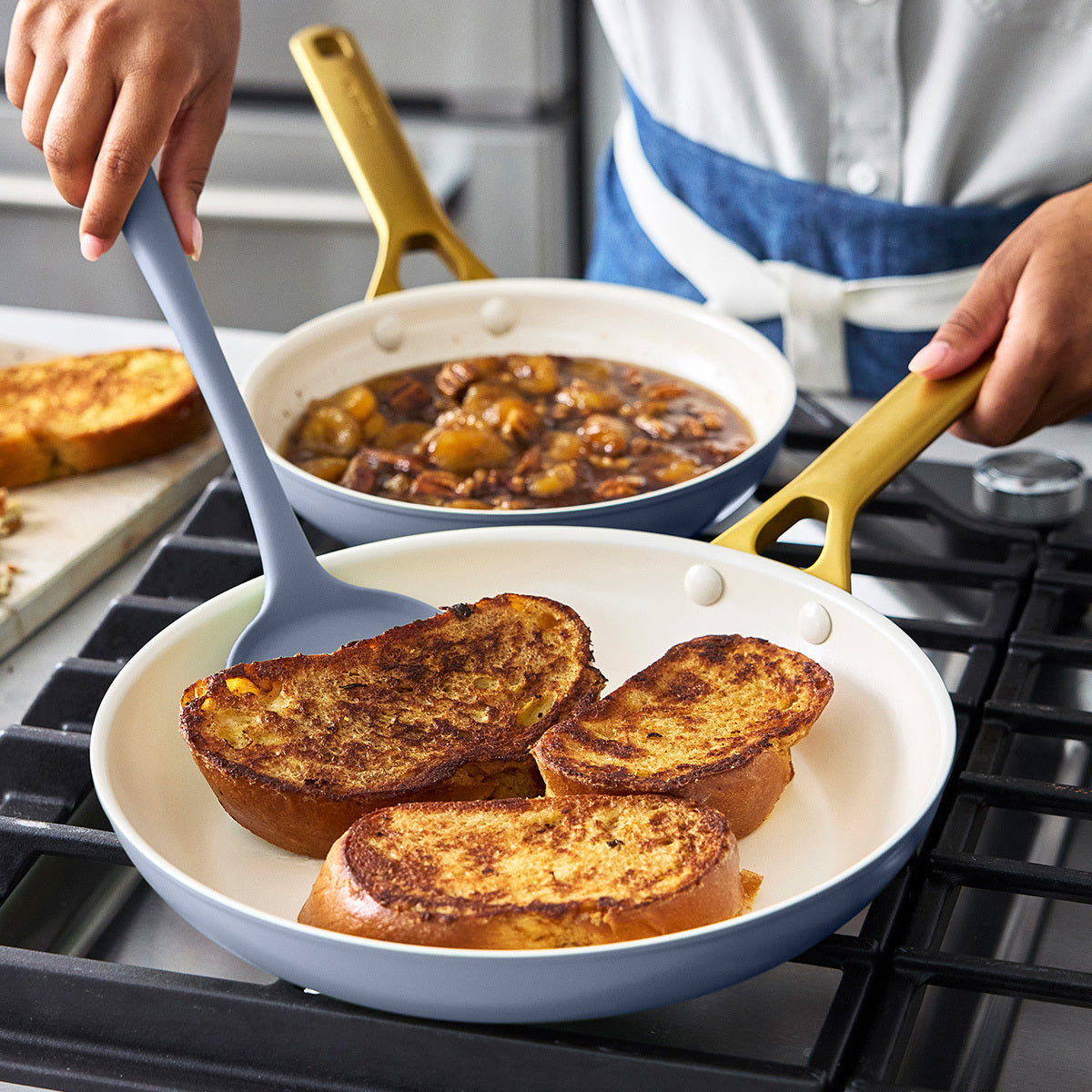 Reserve Pro Ceramic Nonstick 10-Piece Cookware Set | Ocean