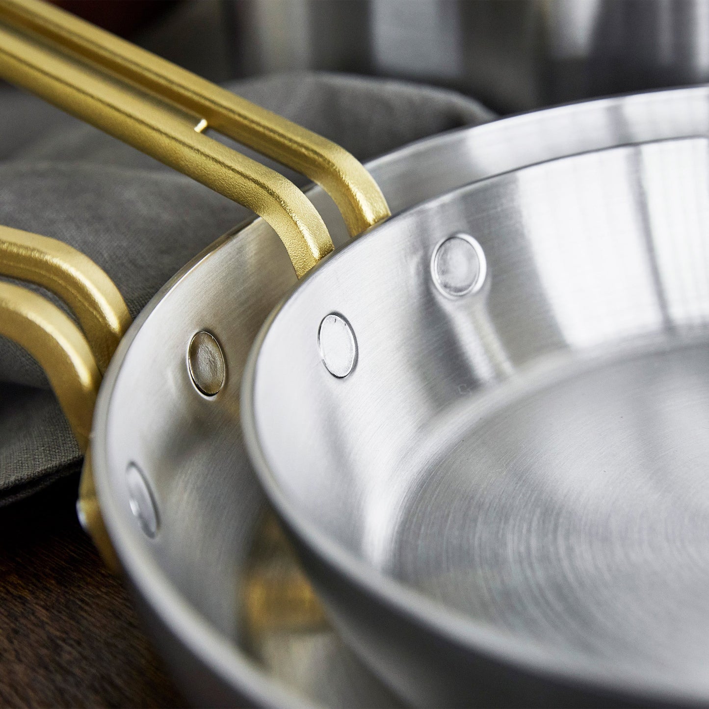 Stanley Tucci™ Uncoated Stainless Steel 11-Piece Cookware Set