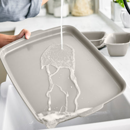 Premiere Ovenware Ceramic Nonstick 6-Piece Set | Taupe