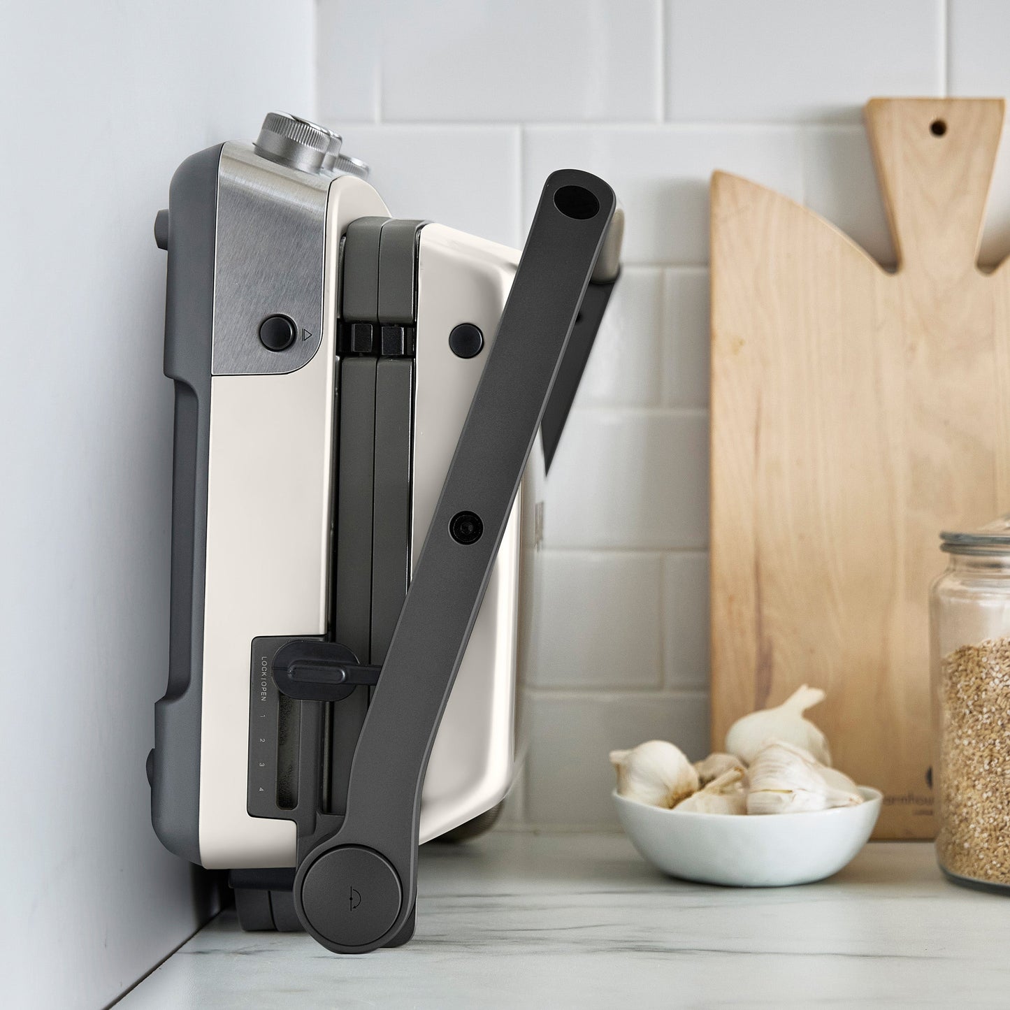 Elite Multi Grill & Griddle with Waffle Plates | Cloud Cream