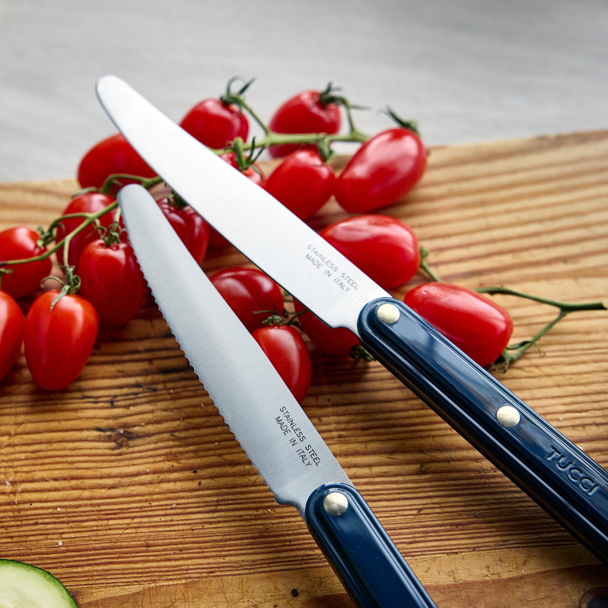 Stanley Tucci™ 2-Piece Prep Knife Set | Marino Blue