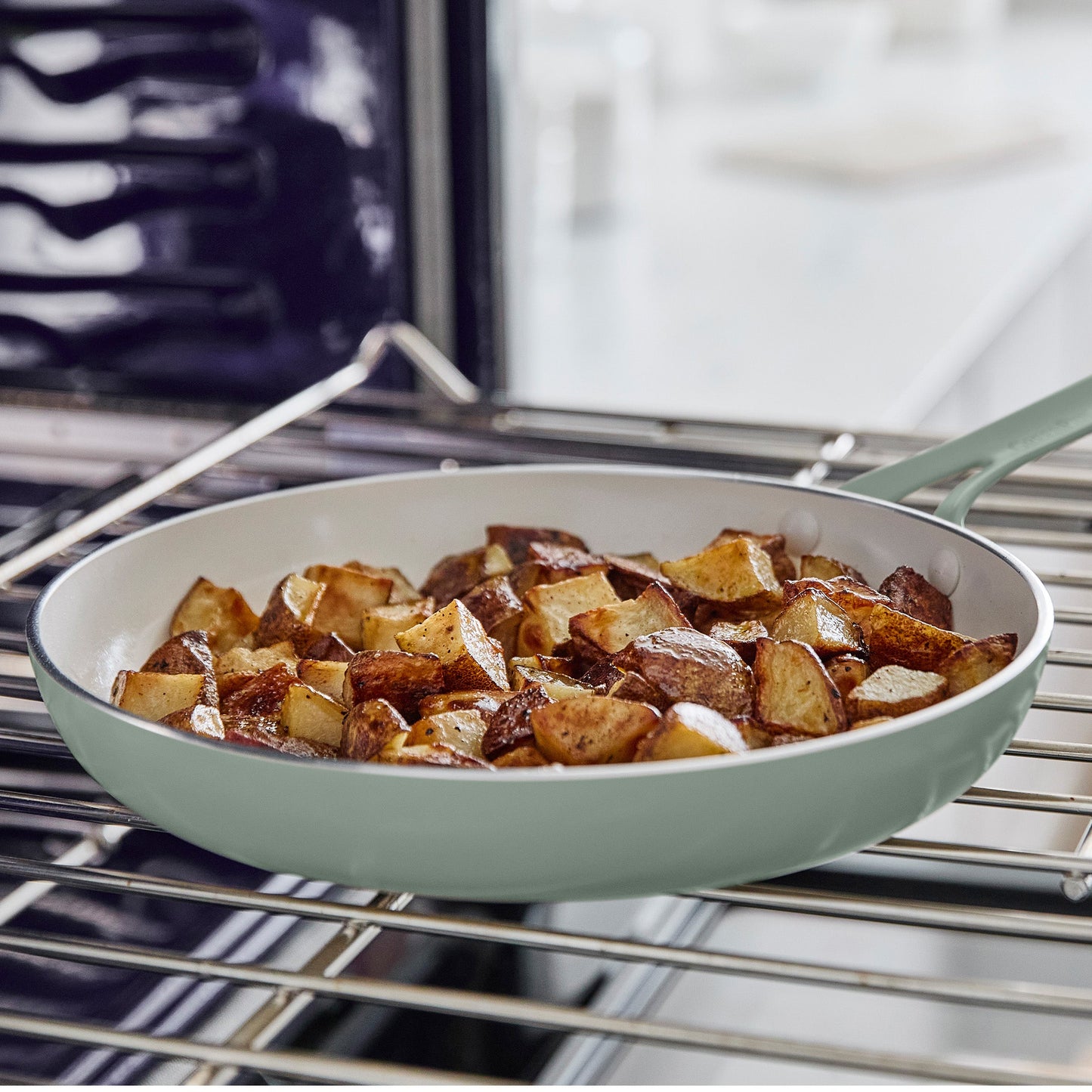 Nova Gallery Ceramic Nonstick 10-Piece Cookware Set | Pistachio