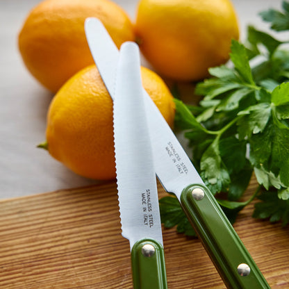 Stanley Tucci™ 2-Piece Prep Knife Set | Tuscan Olive