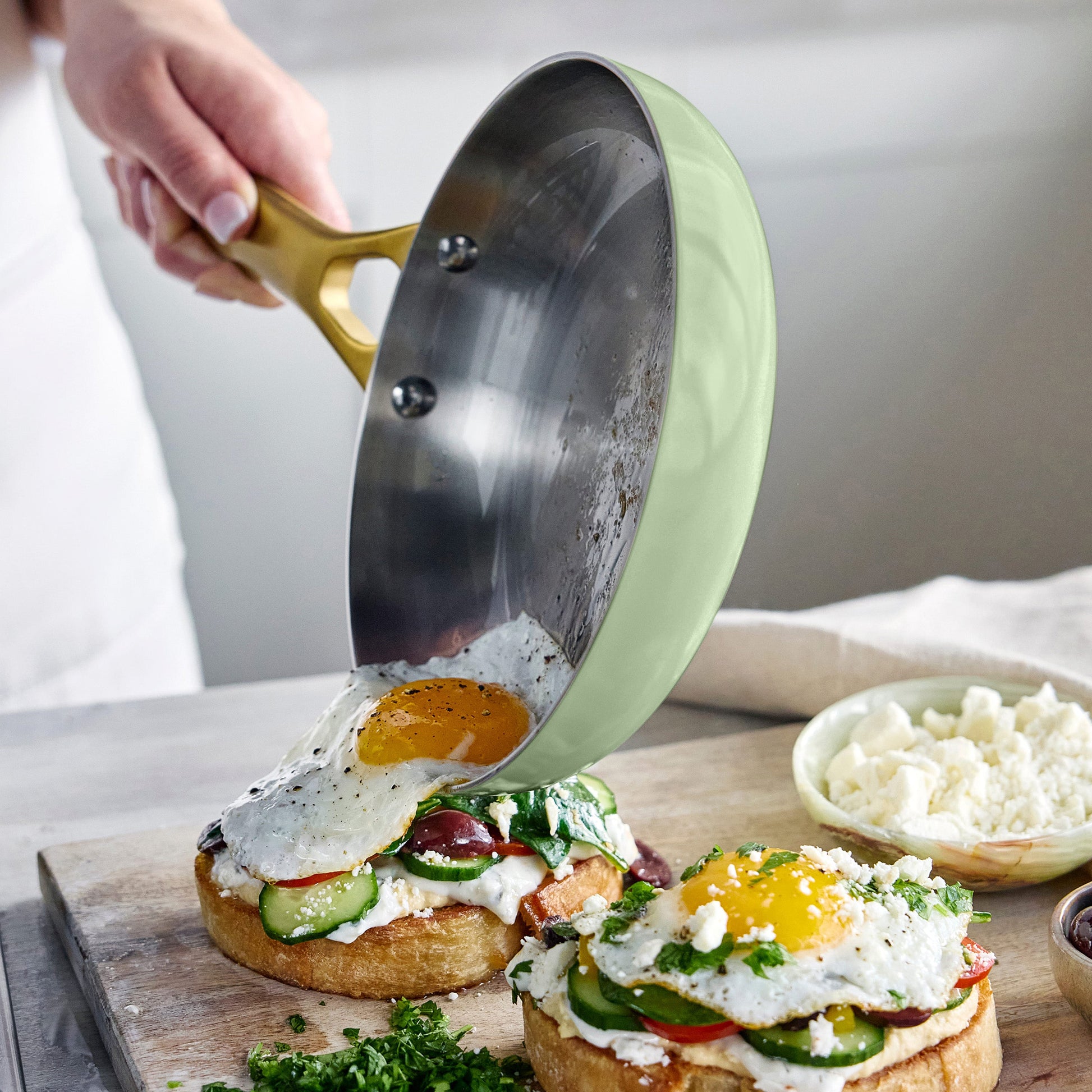 Reserve Pro 20-Piece Cookware & Bakeware Set | Sage